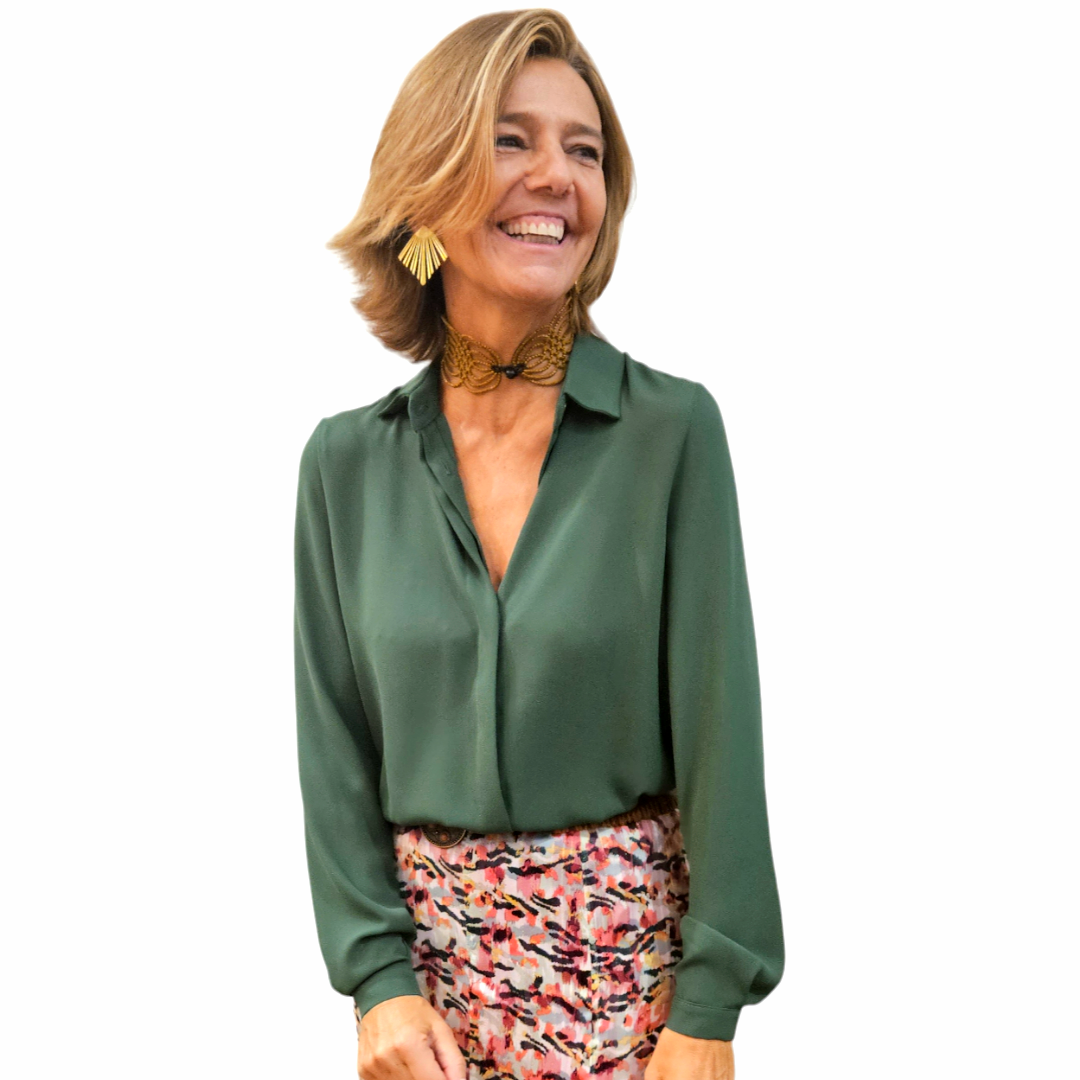 Camisa CANNES Verde billar