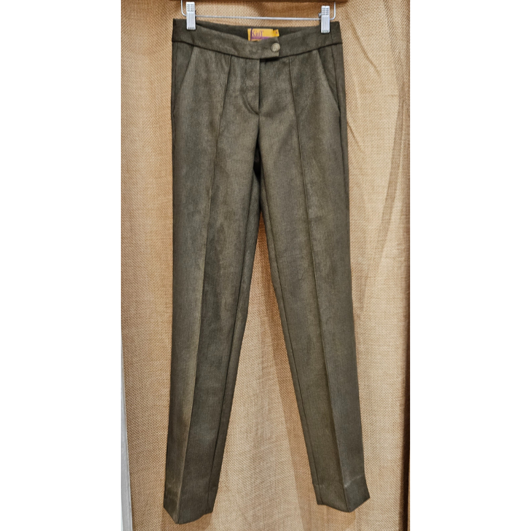 Pantalón pitillo Marrón