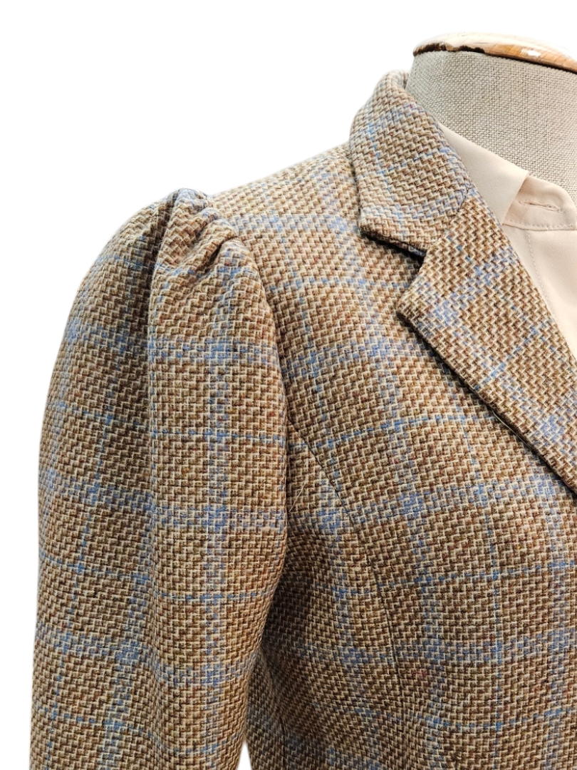 Chaqueta Royal cuadros Beige