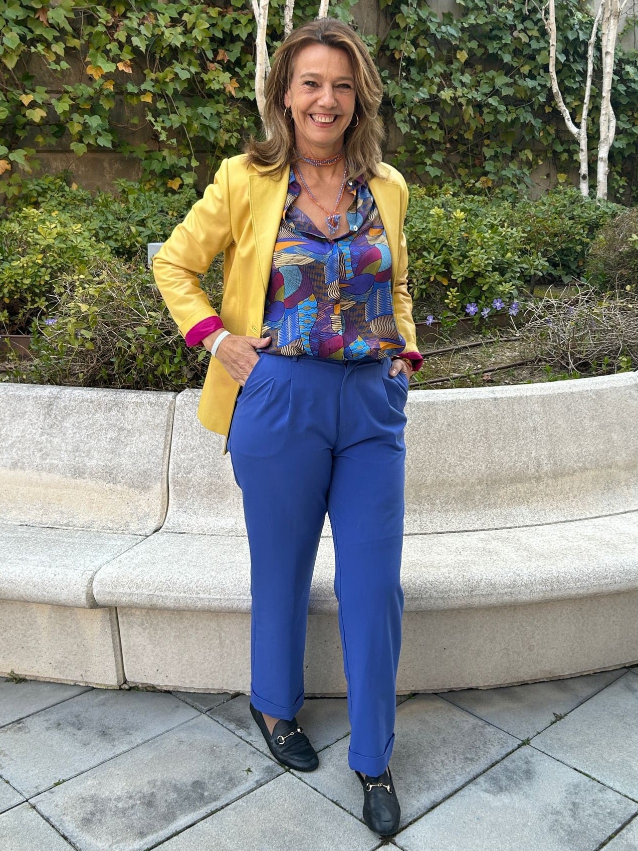 Pantalón CAROL Azul