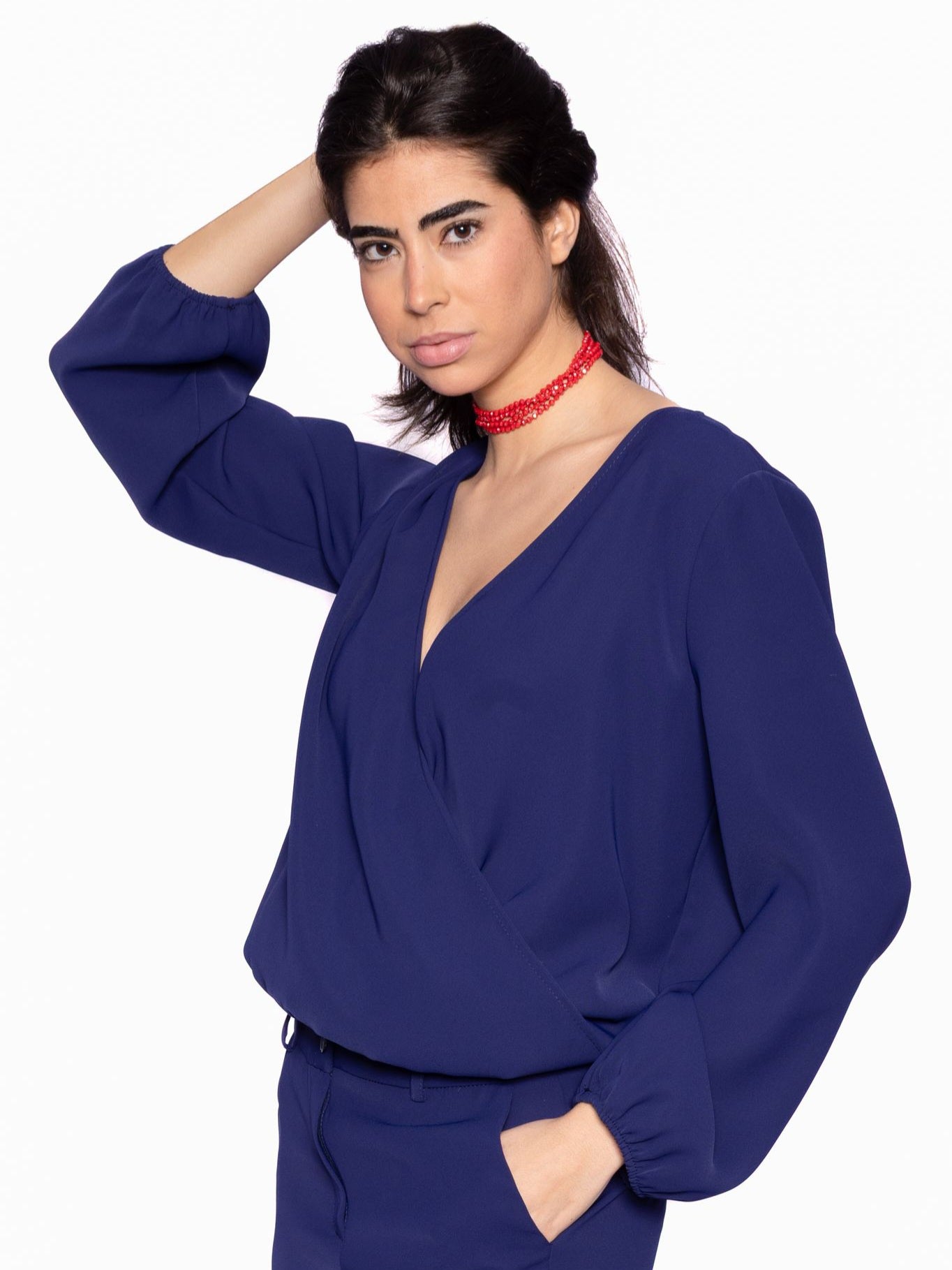 Camisa Sena Azul marino