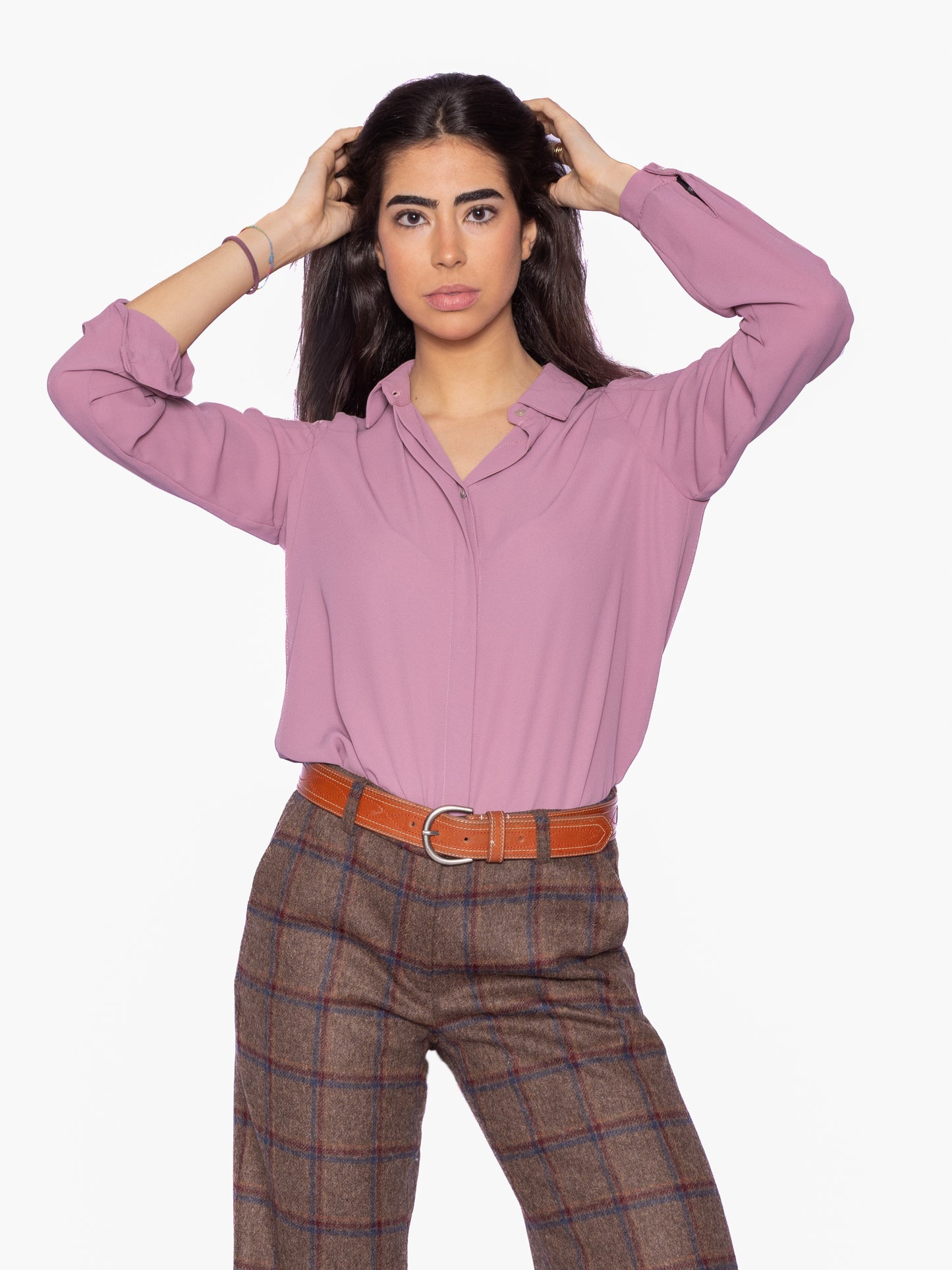 Camisa CANNES Rosa malva