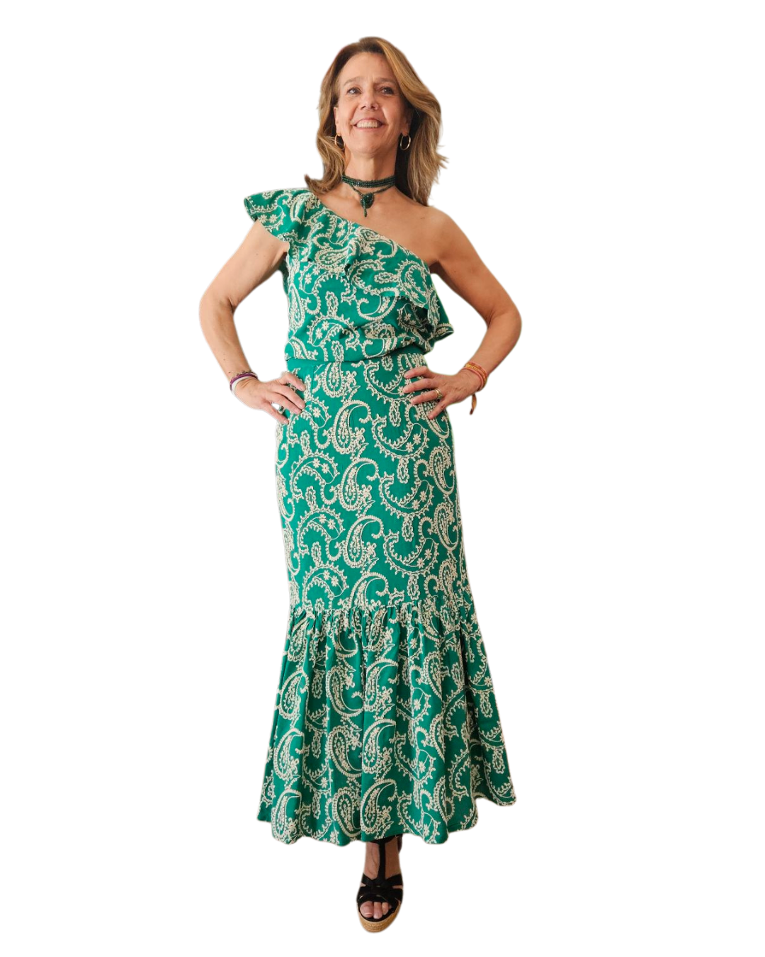 Falda JEREZ Verde
