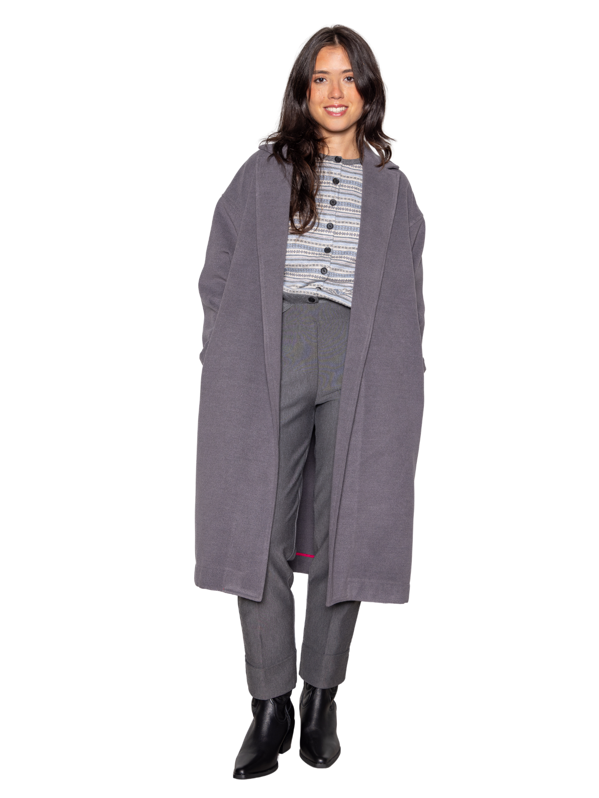 Abrigo London Gris