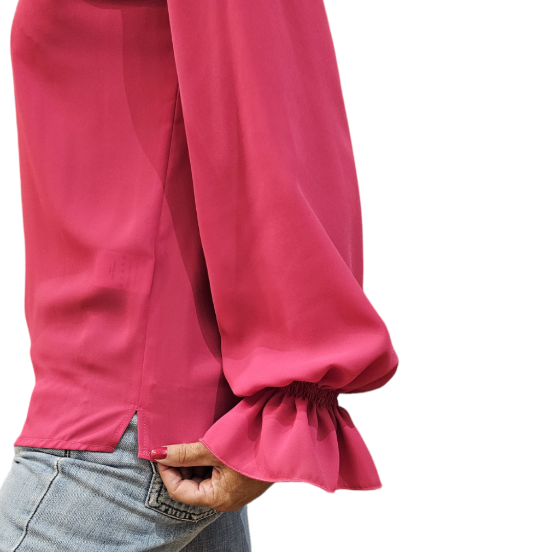 Camisa MÓNACO Fucsia