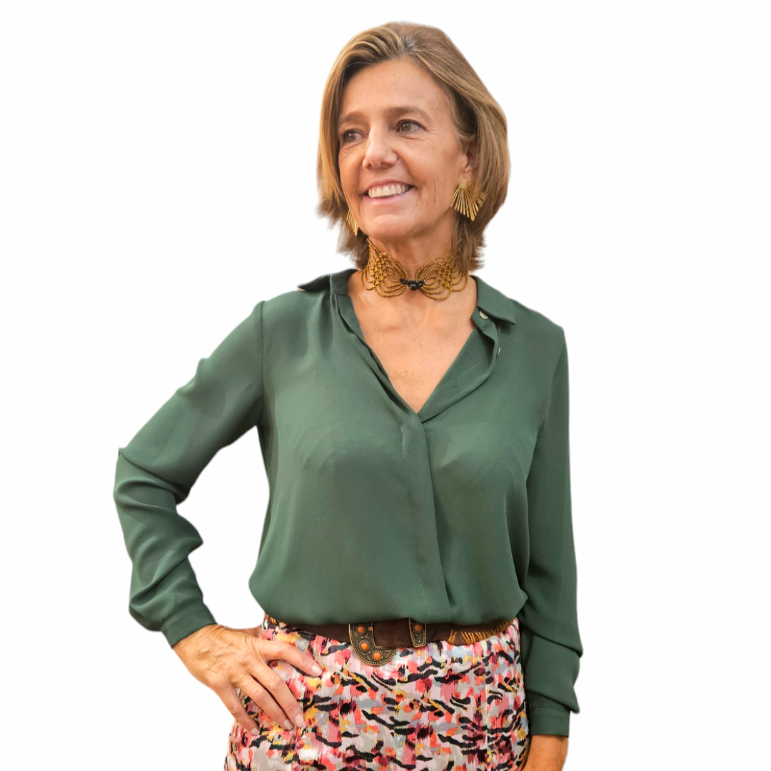 Camisa CANNES Verde billar