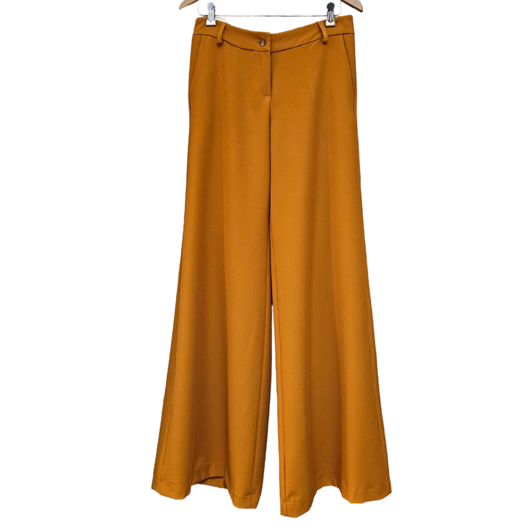 Pantalón PALAZZO Mostaza