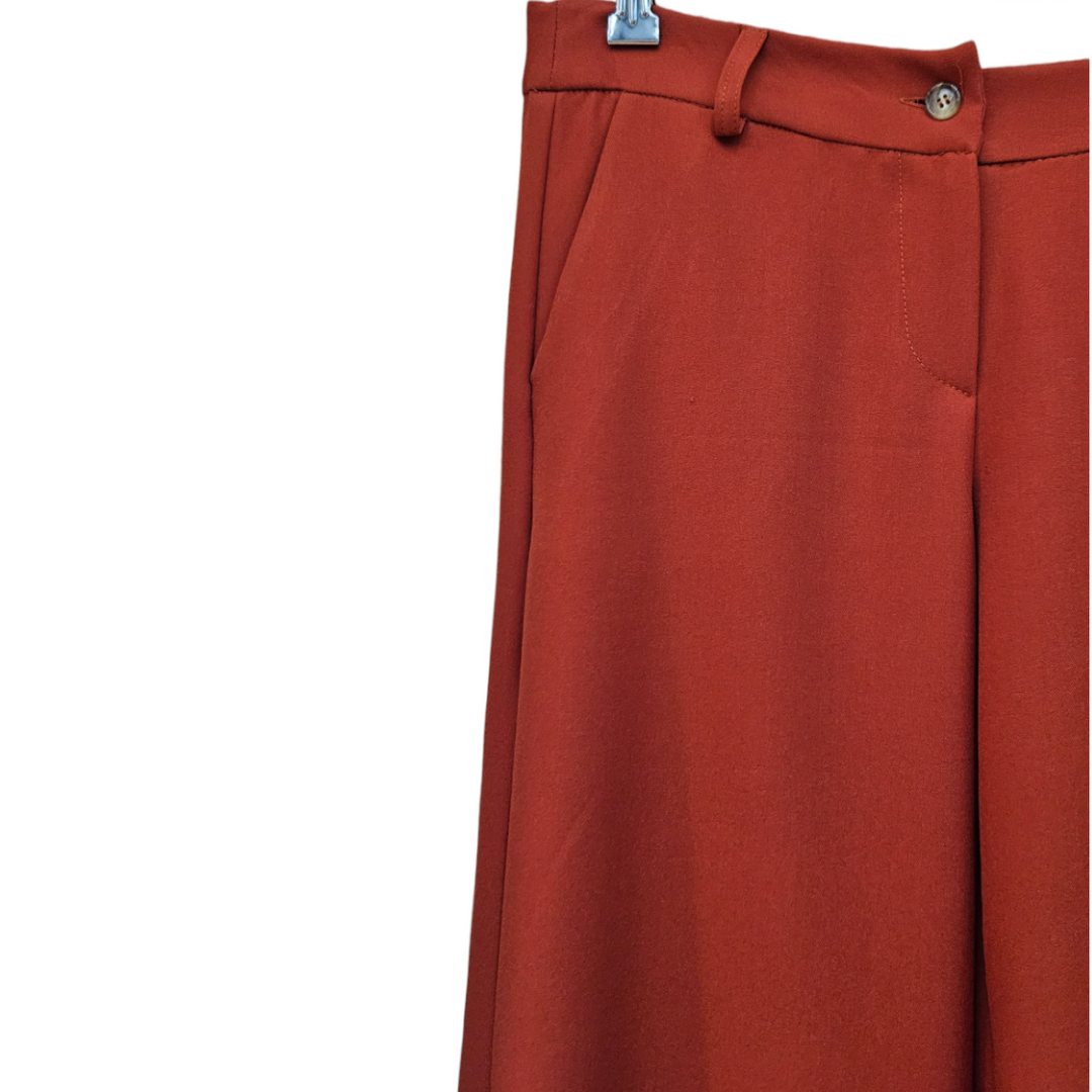 Pantalón PALAZZO Teja