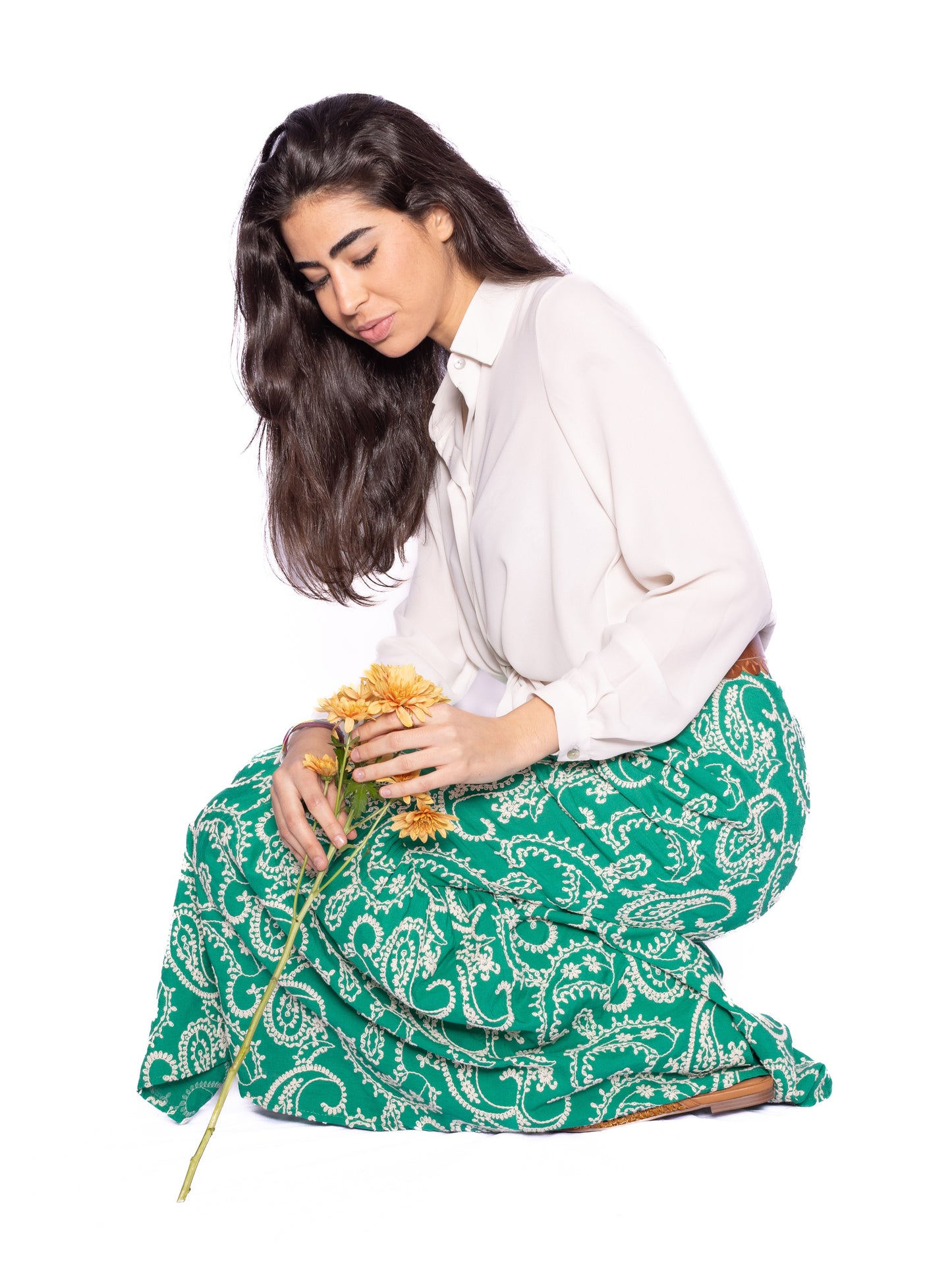 Falda JEREZ Verde