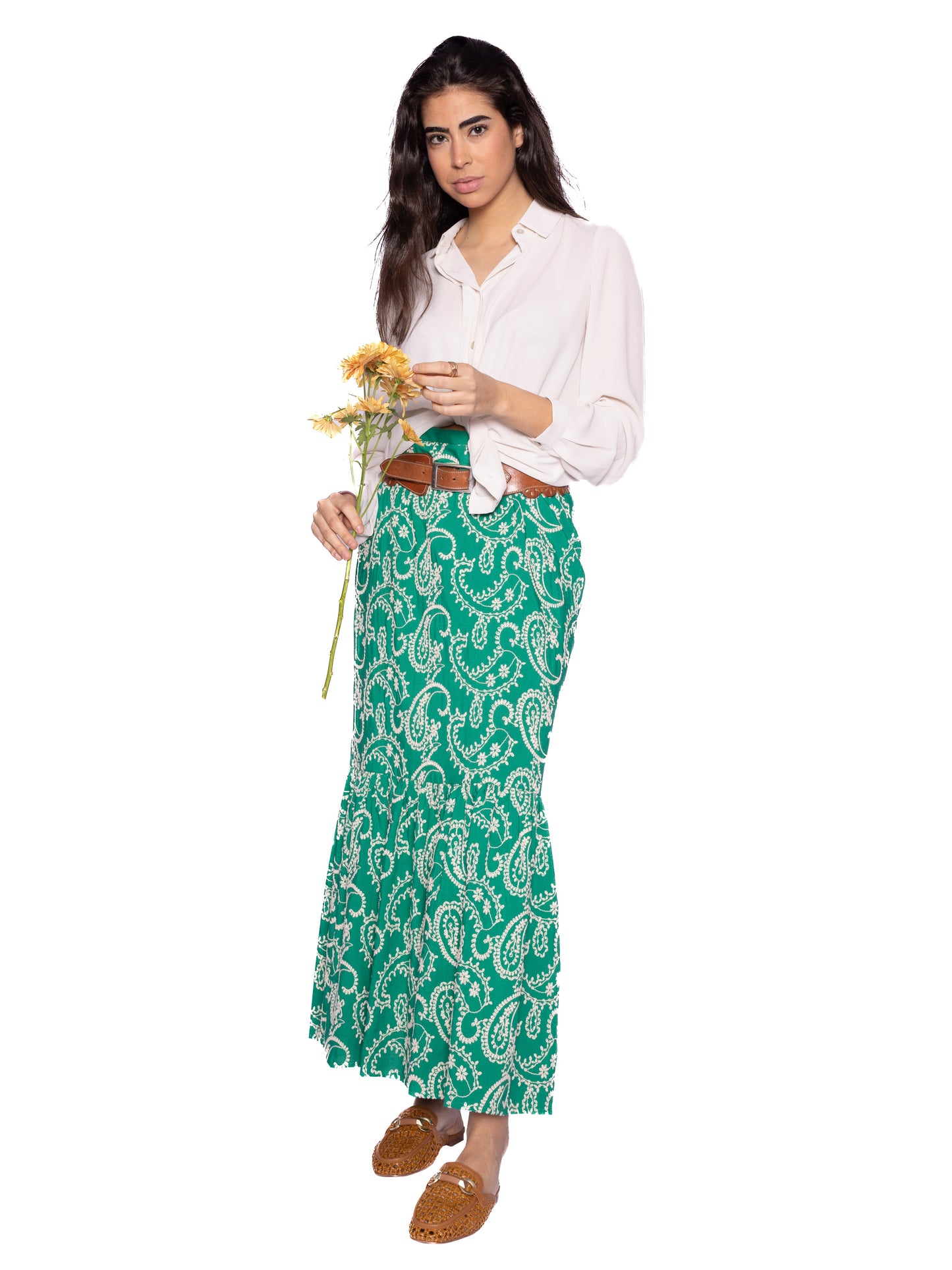 Falda JEREZ Verde