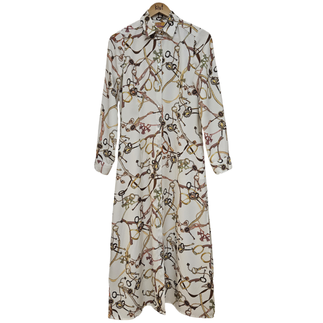 Vestido Hermés Blanco