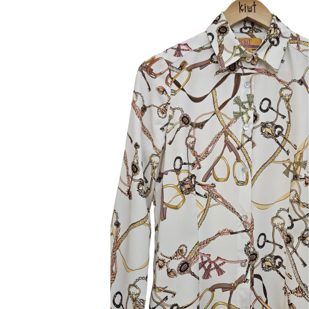 Vestido Hermés Blanco