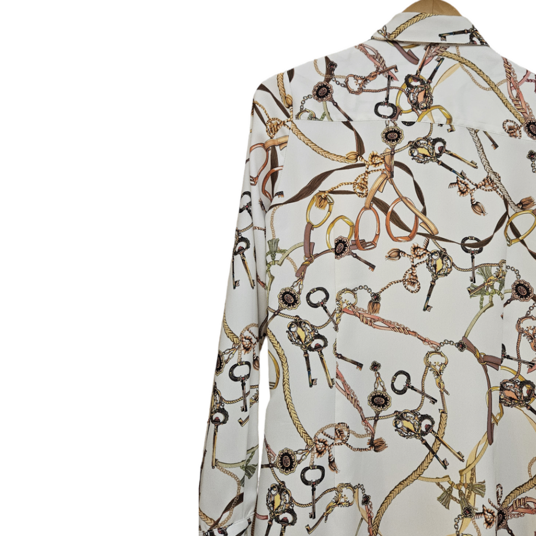 Vestido Hermés Blanco