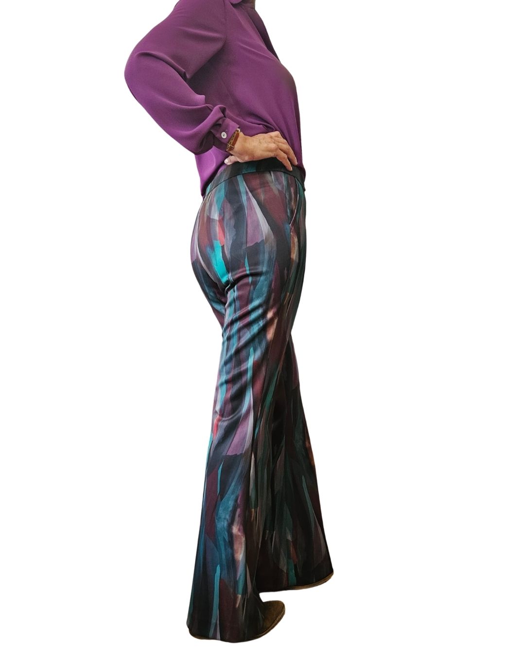 Pantalón Bell estampado