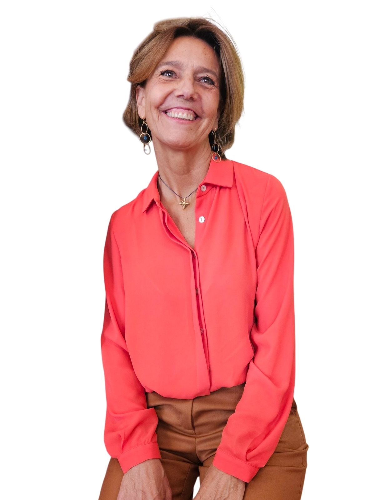 Camisa CANNES Naranja