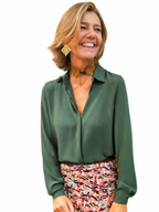 Camisa CANNES Verde billar