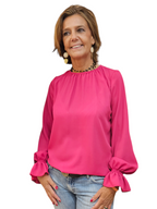 Camisa MÓNACO Fucsia