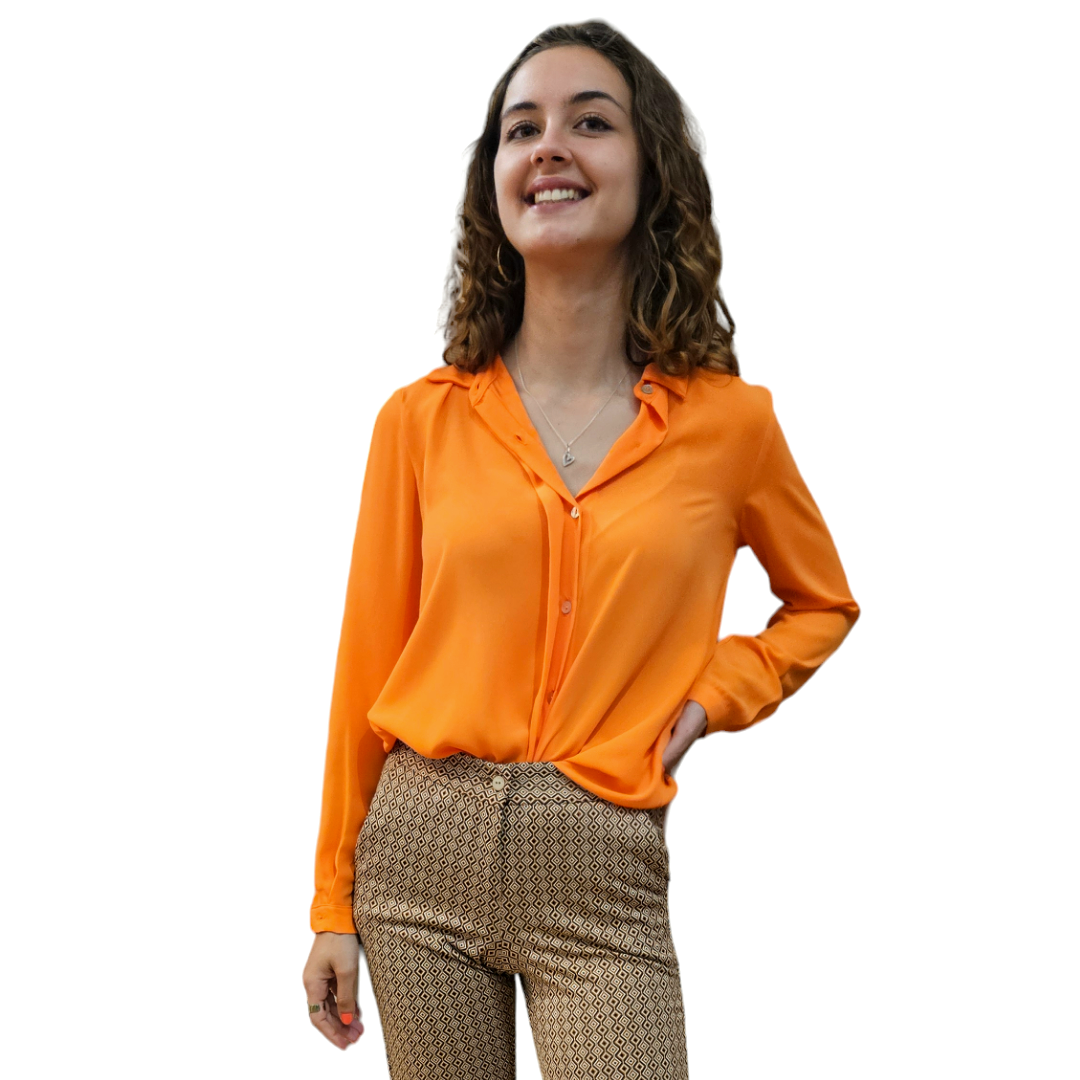 Camisa CANNES Mandarina