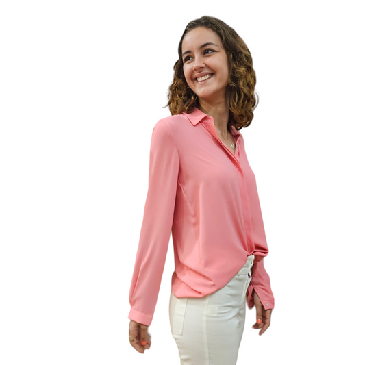 Camisa CANNES Rosa chicle
