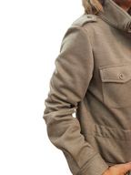 Chaqueta sahariana beige