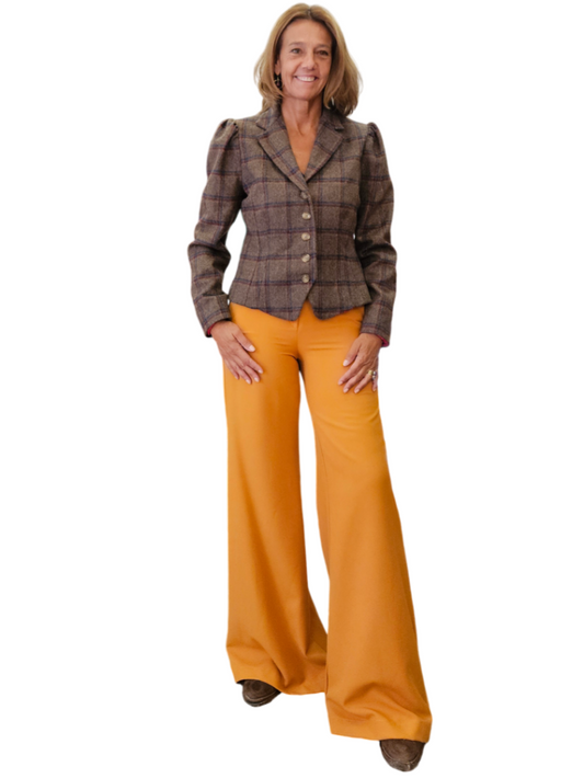 Pantalón PALAZZO Mostaza