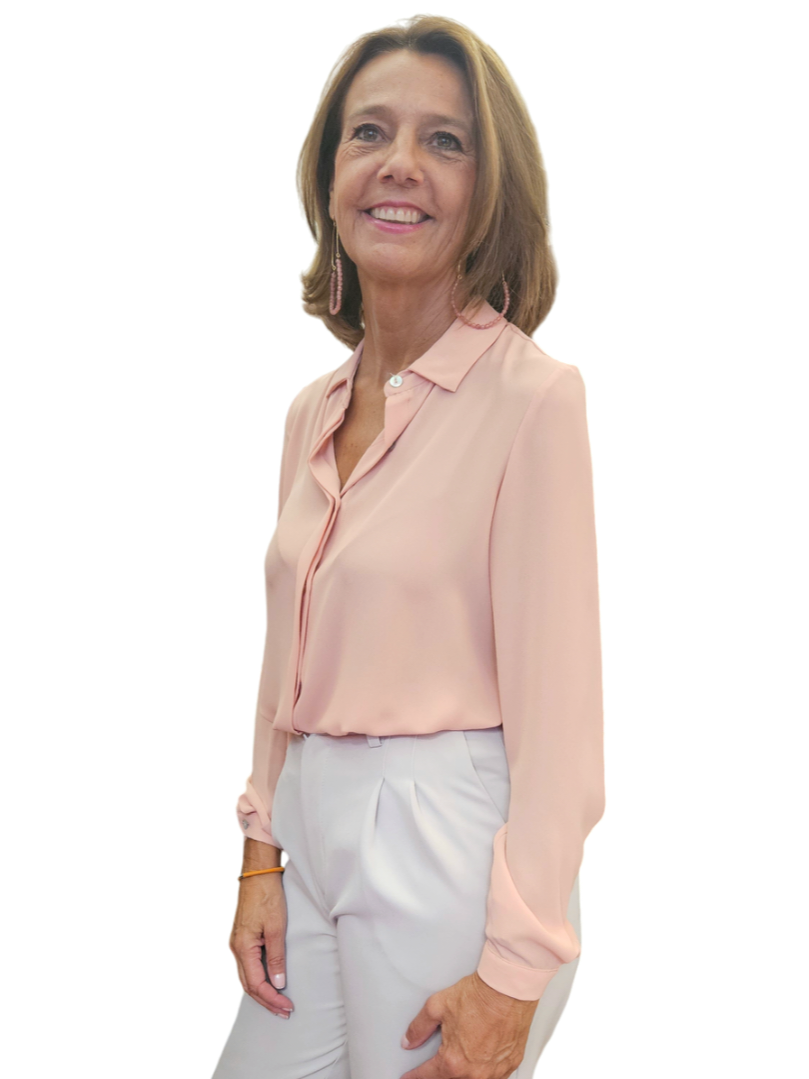 Camisa CANNES Rosa antiguo