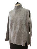 Jersey cuello alto Gris