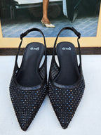 Bailarinas con strass Negro