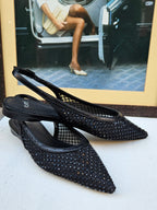 Bailarinas con strass Negro