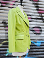 Blazer PIEL Verde lima