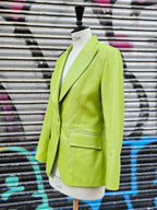 Blazer PIEL Verde lima