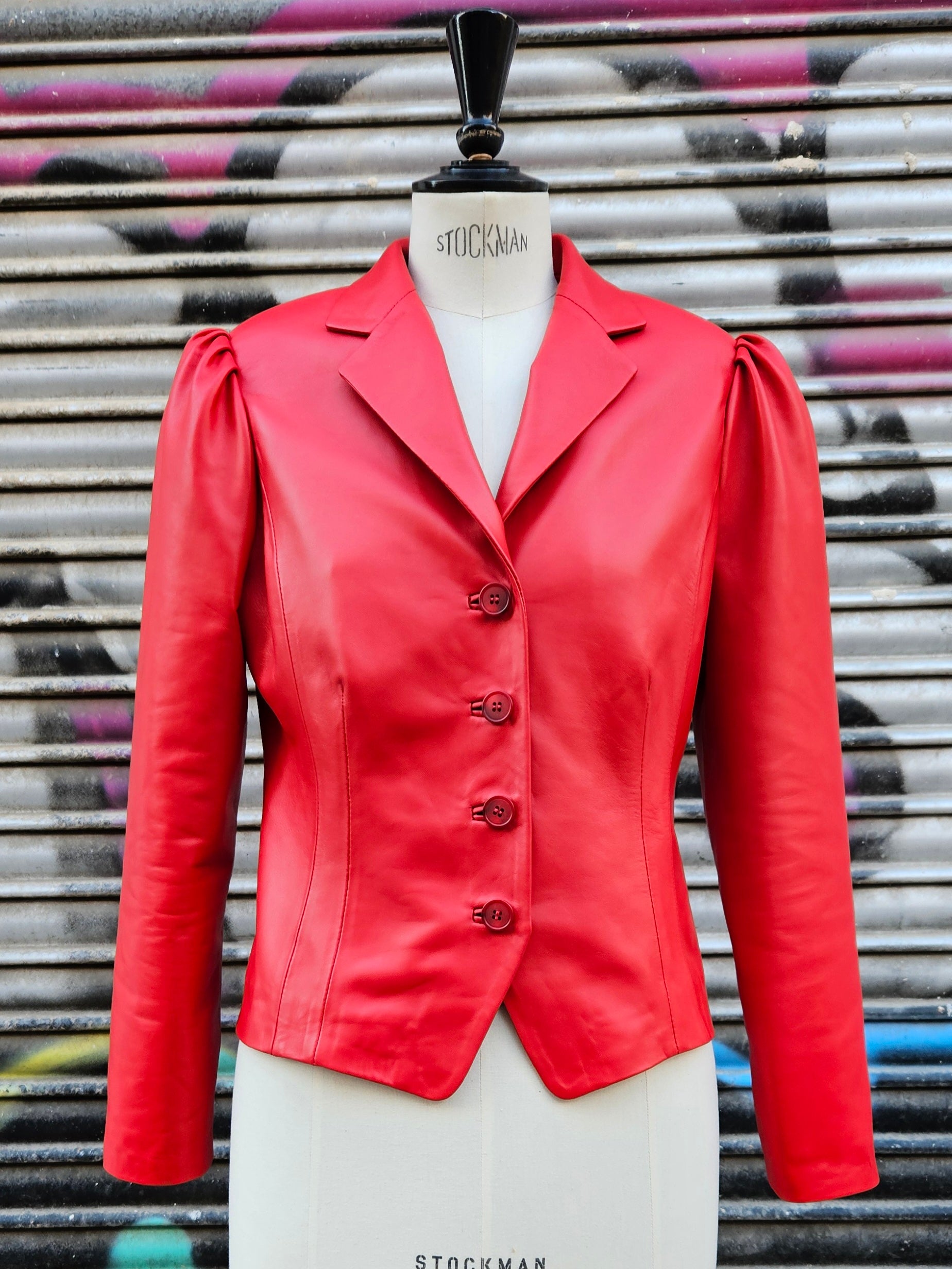 Chaqueta Royal PIEL Rojo