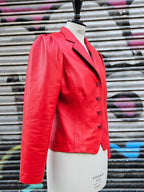 Chaqueta Royal PIEL Rojo