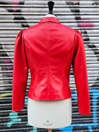 Chaqueta Royal PIEL Rojo