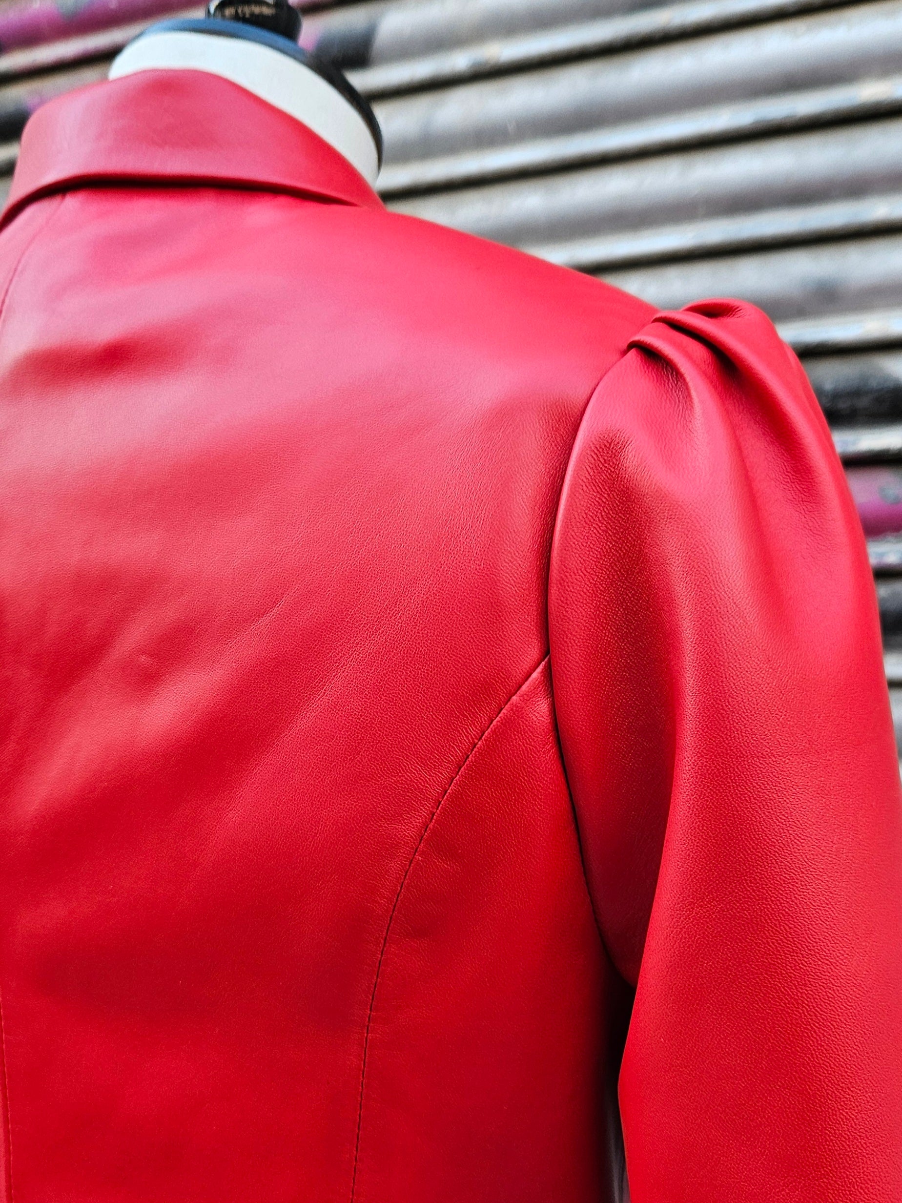 Chaqueta Royal PIEL Rojo