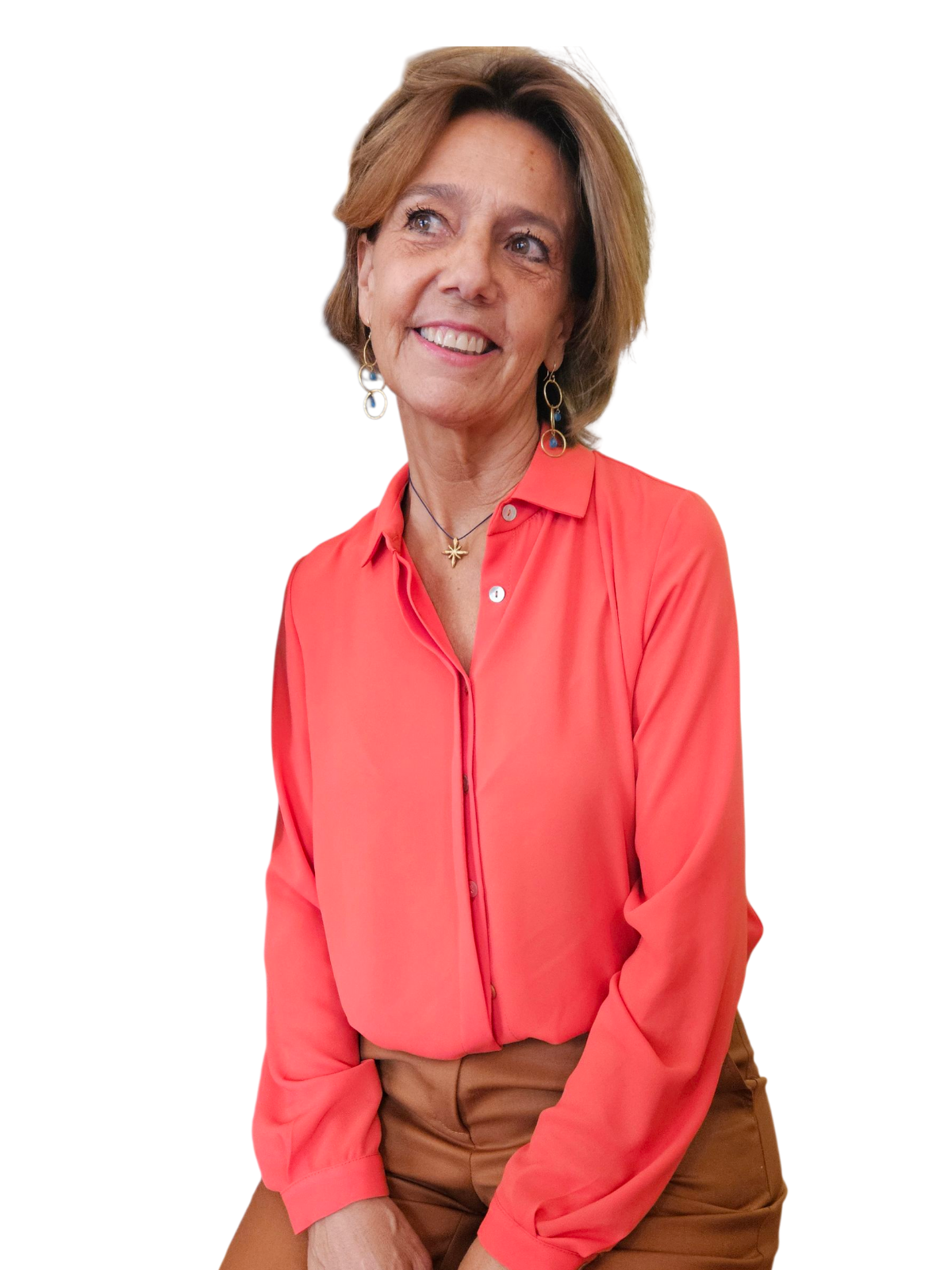 Camisa CANNES Naranja