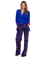 Pantalón Recto estampado paisley