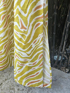 Vestido Rosi estampado pistacho