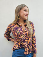 Camisa FRIDA salmón