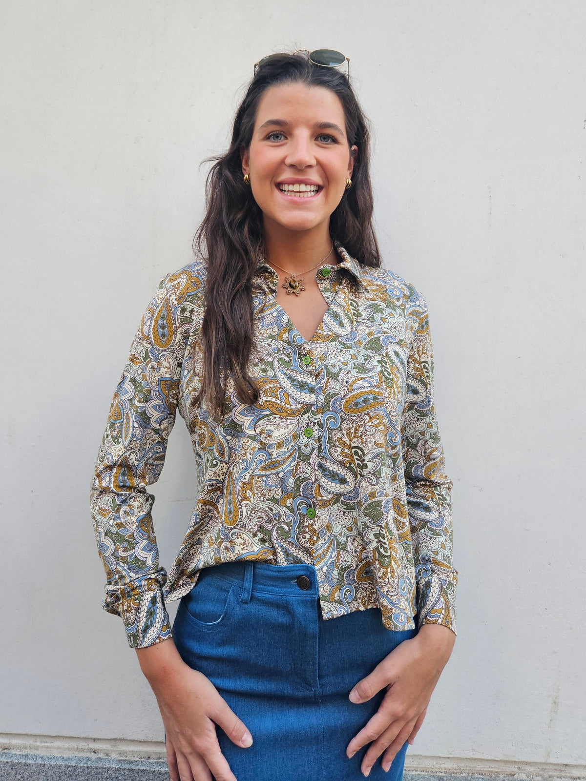 Camisa FRIDA beige
