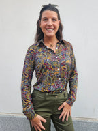 Camisa Frida verde