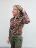 Camisa FRIDA marrón