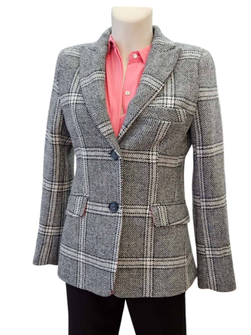 Blazer Suits cuadros Gris