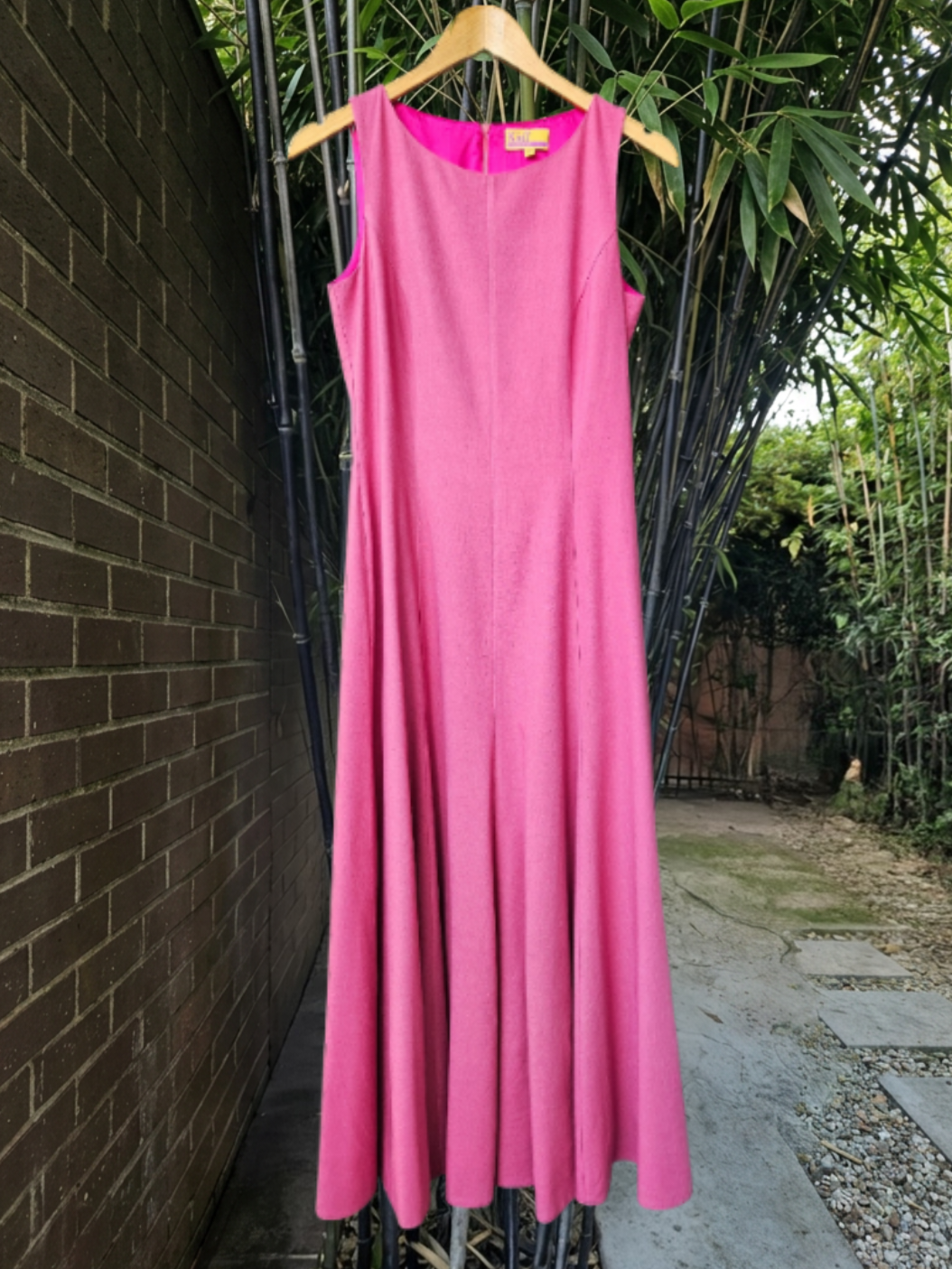 Vestido Toscana rosa