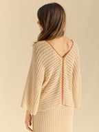 Jersey de punto calado