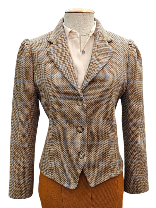 Chaqueta Royal cuadros Beige