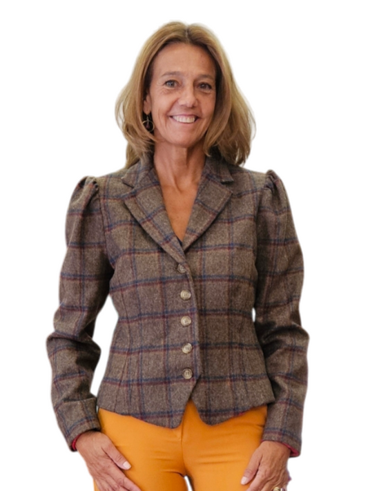 Chaqueta Royal cuadros Marrón