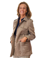 Chaqueta sahariana beige