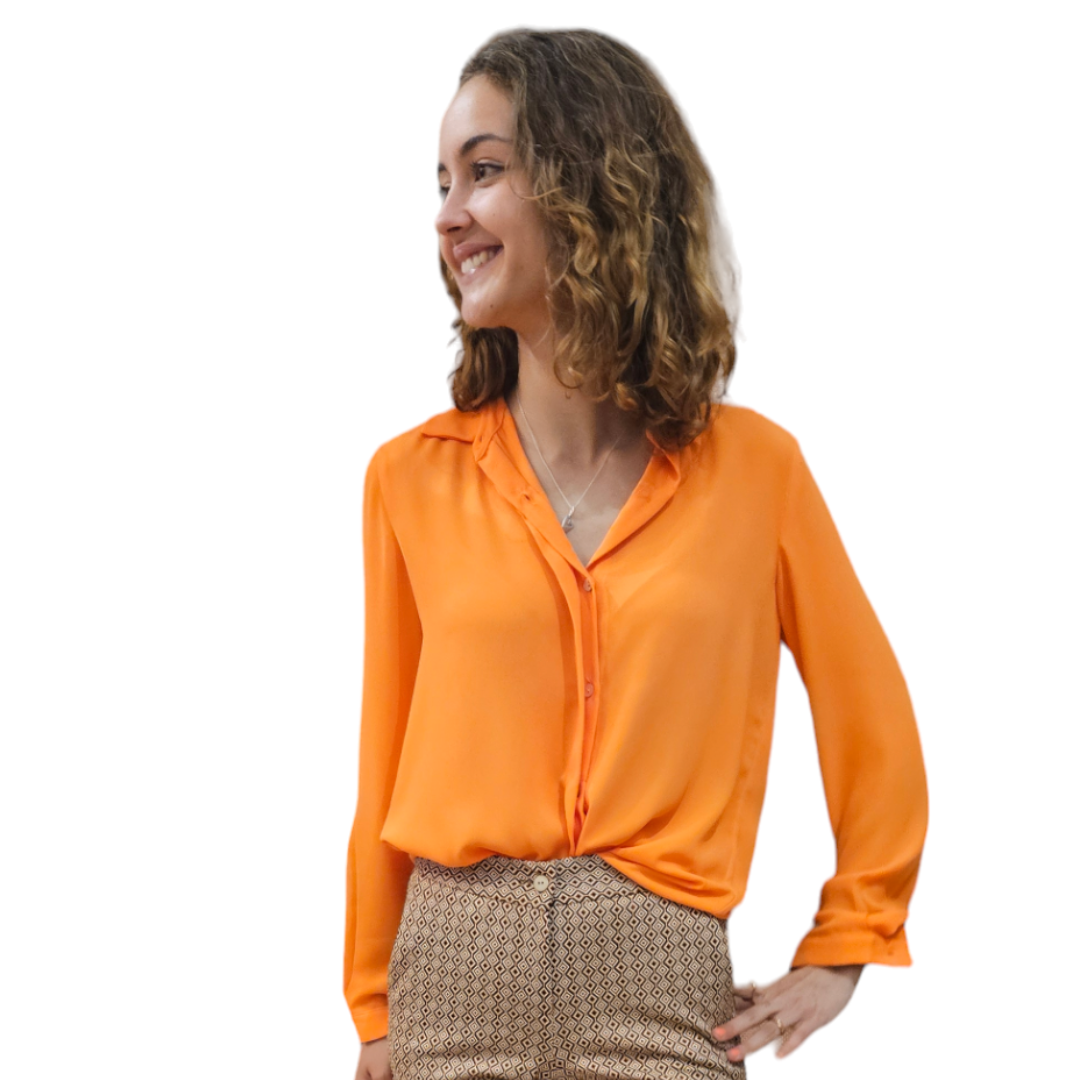 Camisa CANNES Mandarina