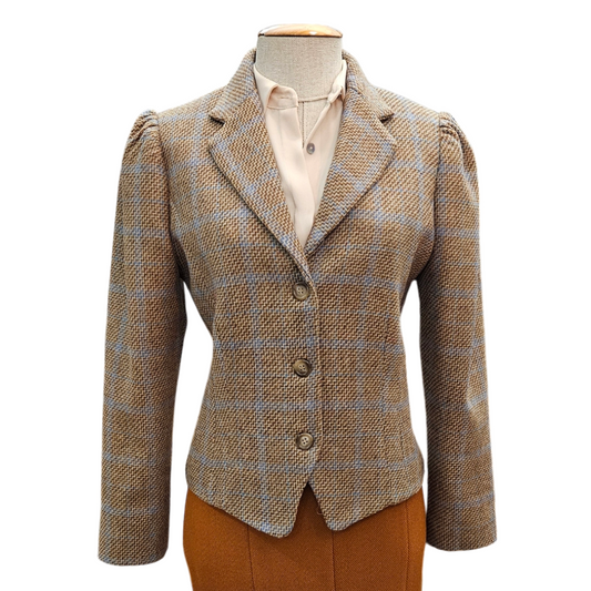 Chaqueta Royal cuadros Beige